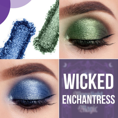 Profusion Moonlight Magic Eyeshadow Palette – 35 Gothic Shades, Built-In Mirror, Vegan