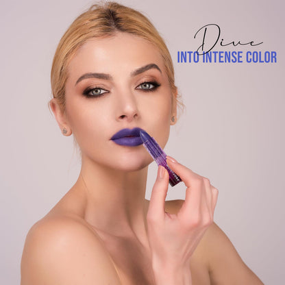 Profusion Cosmetics Sea Witch Lip Envy 3-Piece Satin Lipstick Set | Long-Wearing Vegan Lip Color