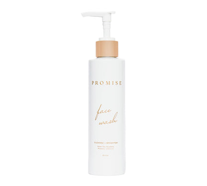 Promise Hydrating Face Wash | Gentle Pregnancy Skincare with Vitamin C, Probiotics & Green Tea | 4oz Pump