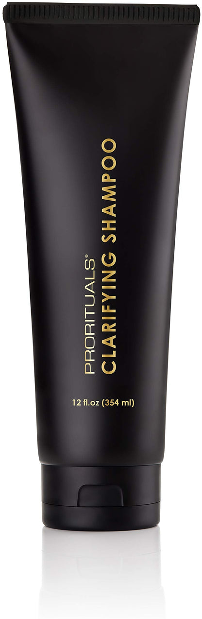 Prorituals Clarifying Shampoo – Deep Cleansing Detox for Curly Hair, Sulfate-Free, 12 fl oz