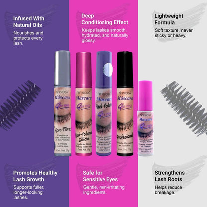 Prosa Mascara Professional Collection – Amplified Volume & Length (Pack of 5)