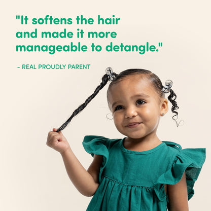 PROUDLY Moisturizing Baby Conditioner for Wavy & Curly Hair – Sweet Vanilla (2-Pack)