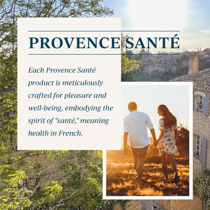 Provence Sante Relaxing Bath Salt – Lemon Vervain Scent, Made in France, 20 oz
