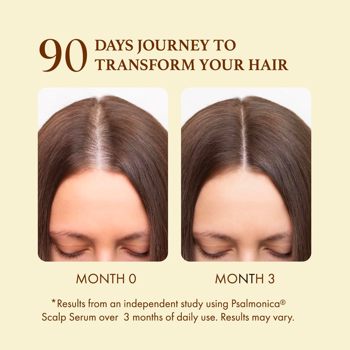 Psalmonica Hair Growth Serum - Rosemary, Batana Oil, Castor Oil, Rice Water, Biotin | 50 ml