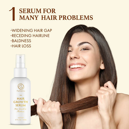 Psalmonica Hair Growth Serum - Rosemary, Batana Oil, Castor Oil, Rice Water, Biotin | 50 ml