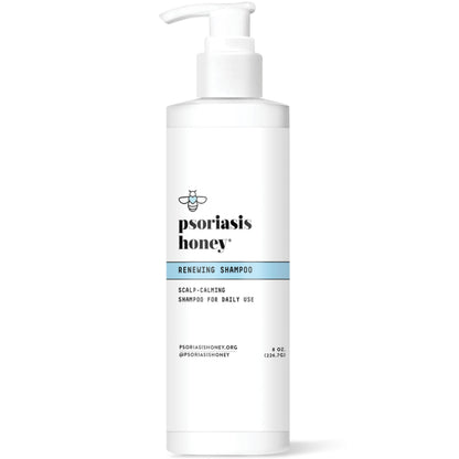 PSORIASIS HONEY Renewing Shampoo — Itchy & Dry Scalp Relief with Argan Oil