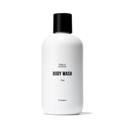 Public Goods Body Wash for Men & Women – Organic Essential Oils, Sulfate & Paraben Free | 12 oz