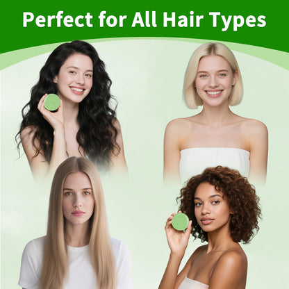 Pubpok Ginger & Tea Tree Bar Shampoo & Conditioner – Anti-Hair Loss, Growth Support, Clarifying Cleanse