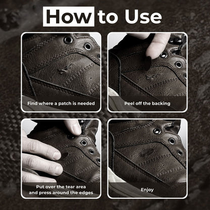 Repair Patches (30+ Colours) for Puffer Jackets, Tents, Upholstery - Stick On, Waterproof, Tear-Cold-Heat-Resistant