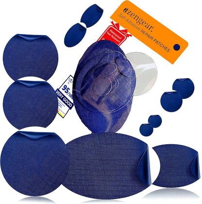 Repair Patches (30+ Colours) for Puffer Jackets, Tents, Upholstery - Stick On, Waterproof, Tear-Cold-Heat-Resistant