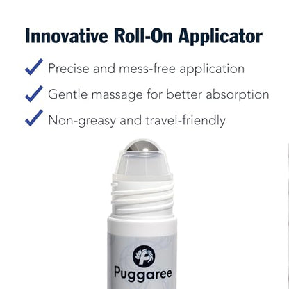 Rosemary Hair Growth Serum Roll-On 2-Pack – 3% Rosemary, 3% Redensyl, DHT-Blocking for Thicker, Fuller Hair | Puggaree