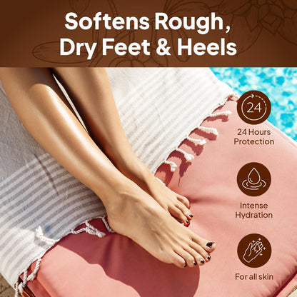 Pumice Valley Foot Cream for Dry, Cracked Heels – Natural Moisturizer with Urea & Shea Butter