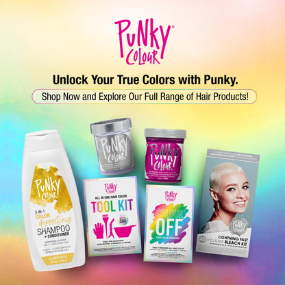 Punky Colour 3-in-1 Color Depositing Hair Cleanser & Conditioner – Blondetastic, 8.5 oz