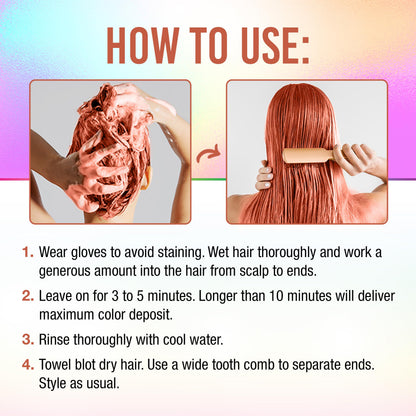 Punky Colour 3-in-1 Color Depositing Hair Cleanser & Conditioner – AuburnAmazing (8.5 fl oz)