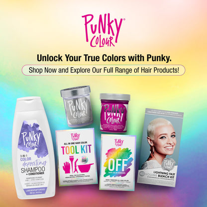 Punky Colour 3-in-1 Lavenderapturous: Color Depositing Conditioner & Hair Cleanser
