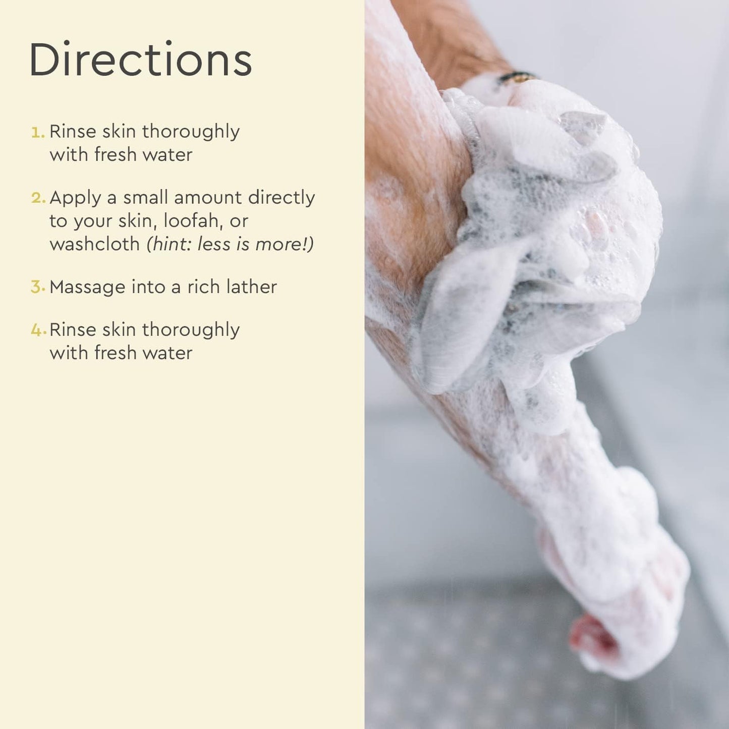 Puracy Body Wash – Natural Plant-Based Moisturizing Shower Gel for Dry Skin | Coconut Vanilla (12 oz)