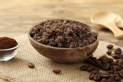 Pure Body Naturals Arabica Coffee Scrub – Caffeine Exfoliator for Stretch Marks & Cellulite | 12 oz