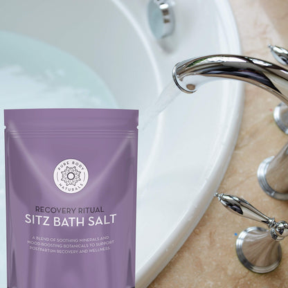 Pure Body Naturals Sitz Bath Salt: Postpartum Comfort & Hemorrhoid Relief
