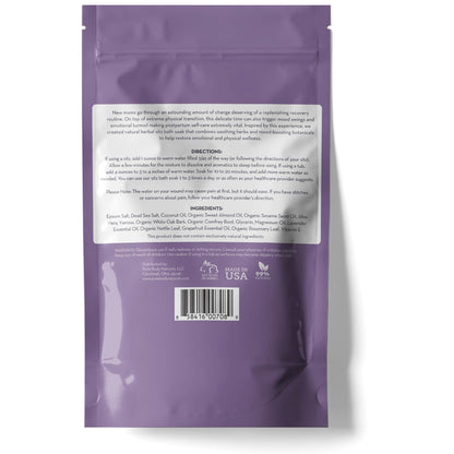 Pure Body Naturals Sitz Bath Salt: Postpartum Comfort & Hemorrhoid Relief