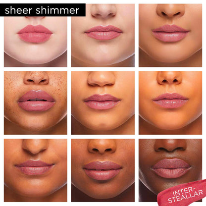 Pure Illumination Lip Gloss with LED Light & Side Mirror – Interstellar Sheer Tint | Pure Cosmetics