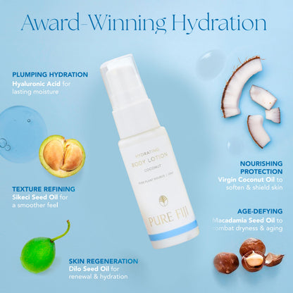 Pure Fiji Hydrate & Nourish Gift Set – 4-in-1 Coconut Skincare