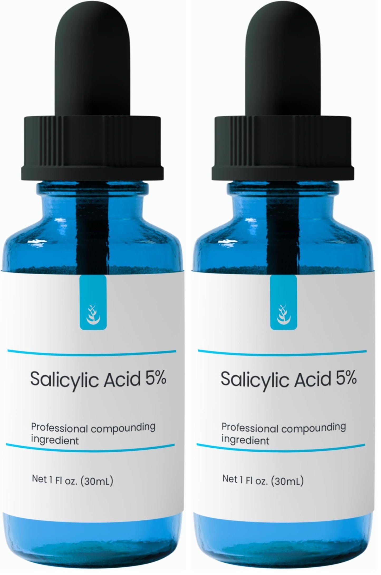 Pure Original Ingredients Salicylic Acid 5% Solution 30 mL – Pure & Simple Serum (Pack of 2)