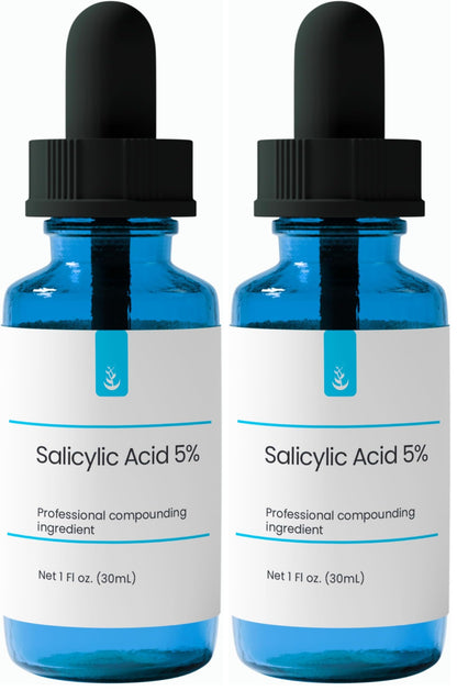 Pure Original Ingredients Salicylic Acid 5% Solution 30 mL – Pure & Simple Serum (Pack of 2)
