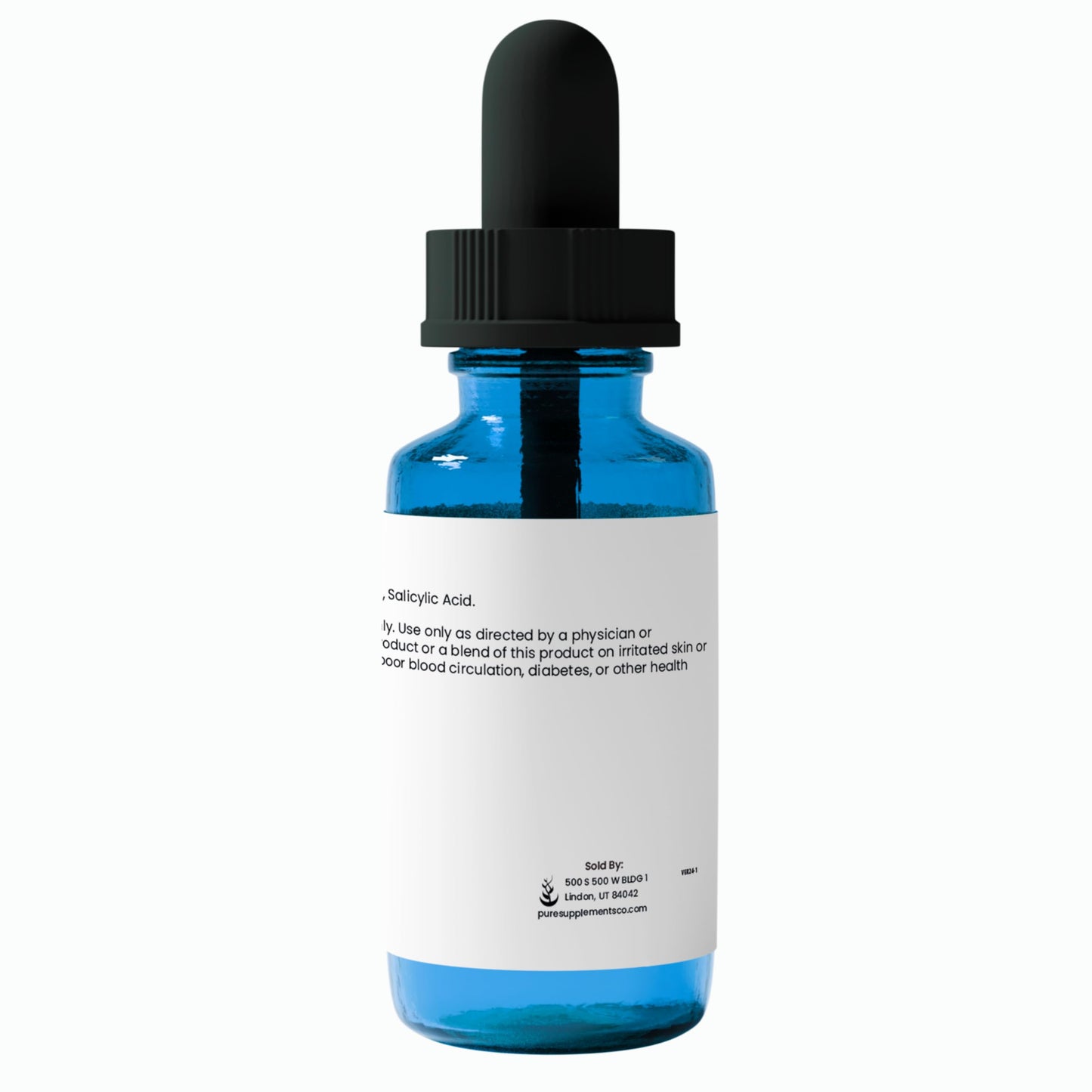 Pure Original Ingredients Salicylic Acid 5% Solution 30 mL – Pure & Simple Serum (Pack of 2)