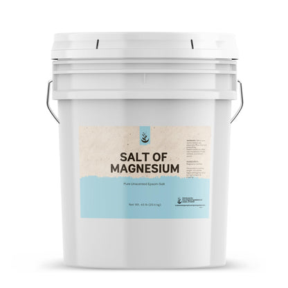 Pure Original Ingredients Salt of Magnesium (5 Gallon) – Unscented Epsom Salt