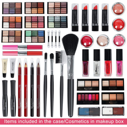 Pure Vie All-in-One Makeup Kit – Travel Ready Gift Set for Women