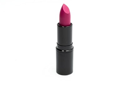 Pure Ziva Cranberry Red Matte Lipstick – Deep Fuchsia Pink, Moisturizing, Paraben Free, Cruelty Free