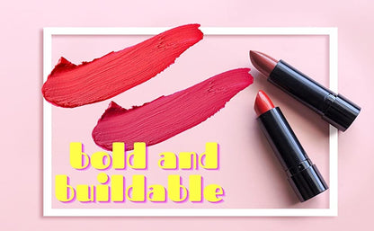 Pure Ziva Mauvelous Dark Rose Pink Lipstick – Matte, Creamy Pearl Finish, Paraben Free & Cruelty Free
