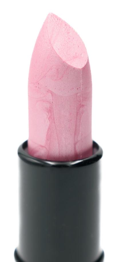 Pure Ziva Satin Shimmer Lipstick – Light Pale Pink, Moisturizing & Cruelty Free