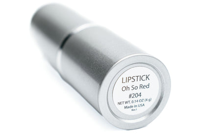 Pure Ziva Oh So Red Lipstick - Marylin Monroe Red, Creamy Moisturizing, Paraben-Free, Cruelty-Free | Made in USA