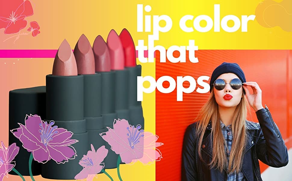 Pure Ziva Orange Flare Pearl Coral Lip Cream | Paraben, Lanolin & Cruelty Free, Made in USA
