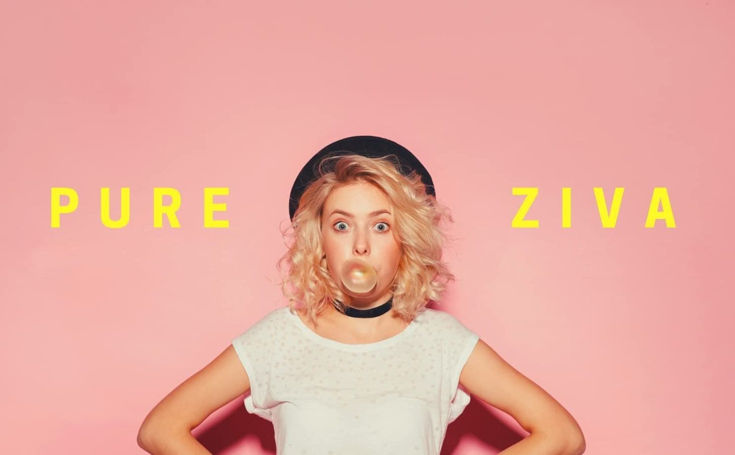 Pure Ziva Orange Flare Pearl Coral Lip Cream | Paraben, Lanolin & Cruelty Free, Made in USA