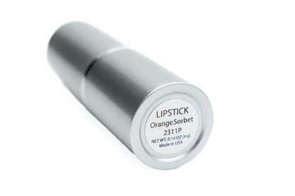 Pure Ziva Orange Sorbet Lipstick – Moisturizing, Paraben Free, Cruelty Free, USA Made