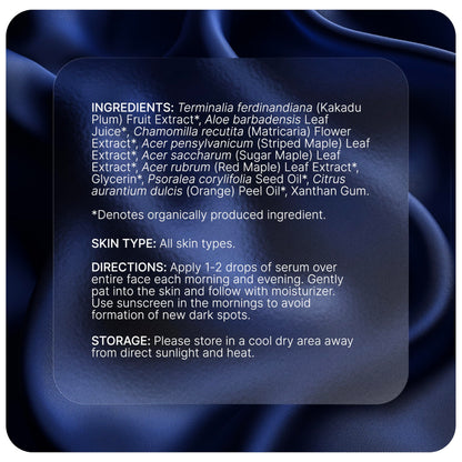 Even Glow by PUREANCE – Organic Vitamin C Serum for Dark Spots on Face & Body