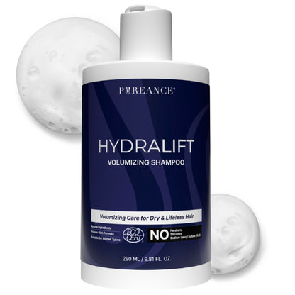 Pureance Hydralift Volumizing Shampoo – Thickening, Sulfate-Free Formula for Fine Hair