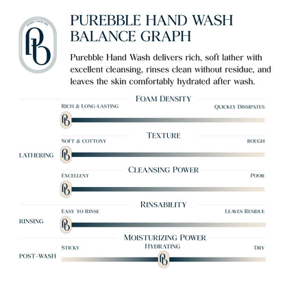 PUREBBLE Soft Pink Foaming Hand Wash with Hyaluronic Acid – Hydrating Berry Scent | 2 Pack