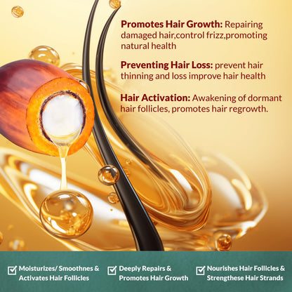 PureNaturis Batana Oil Hair Growth Kit – 100% Natural, Sulfate-Free