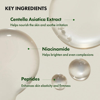 Purito Centella Unscented Serum | Soothing, Fragrance-Free Ampoule for All Skin Types | 60ml