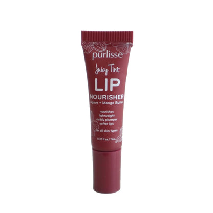 purlisse Juicy Tint Moisturizing Lip Balm – Berry Shine, Hydrating Tint (0.38 oz)