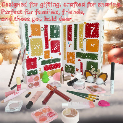 PWYSHXDF Makeup Advent Calendar 2025 - 24 Days of Holiday Glam