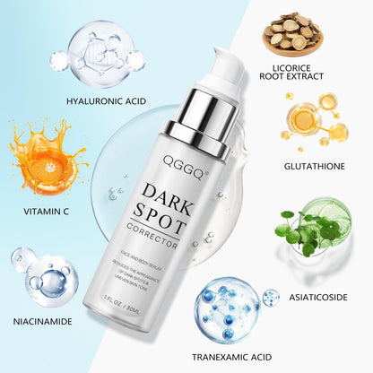 QGGQ Dark Spot Remover Serum – Niacinamide & Alpha-Arbutin for Face & Body