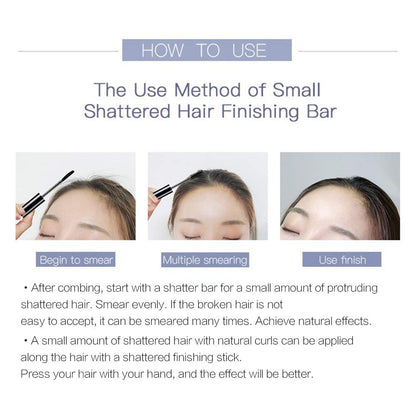 QiBest Hair Finishing Sticks 3-Pack (18ml each) – Flyaway Control & Shine