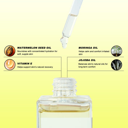 QINJAX After Shave Oil – Sweet Vanilla Ice Cream Scent for Women (100 ml)