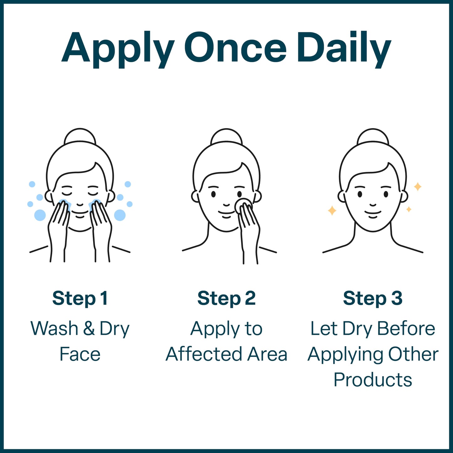 QRxLabs Salicylic & Glycolic Acid Acne Clearing Pads - 2% Salicylic, 10% Glycolic - 50 Count