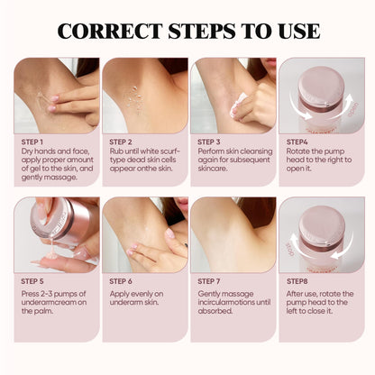 QUARXERY Exfoliating Care Set: 5% Niacinamide Body Cream + Purifying Peeling Gel