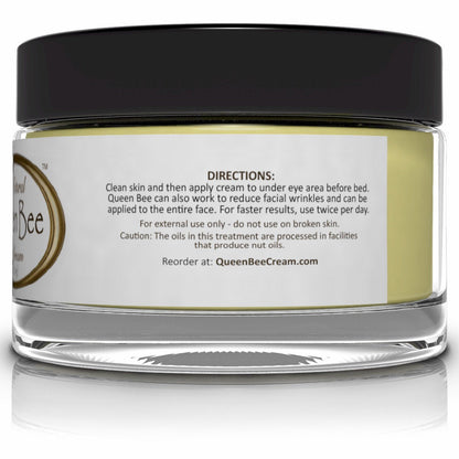 Queen Bee Organic Under Eye Cream - 1 oz | All-Natural, Handmade